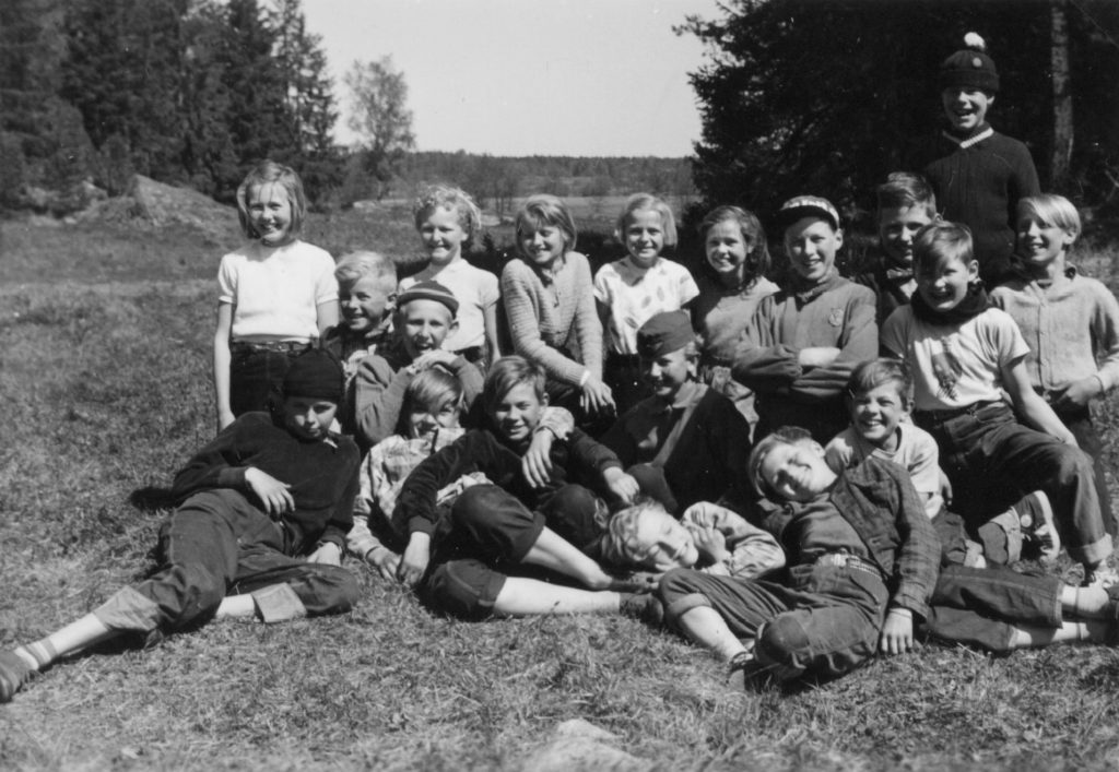 089. Utflykt till Bergboö 1956. Ur familjen Börjemalms arkiv.
© familjen Börjemalm.