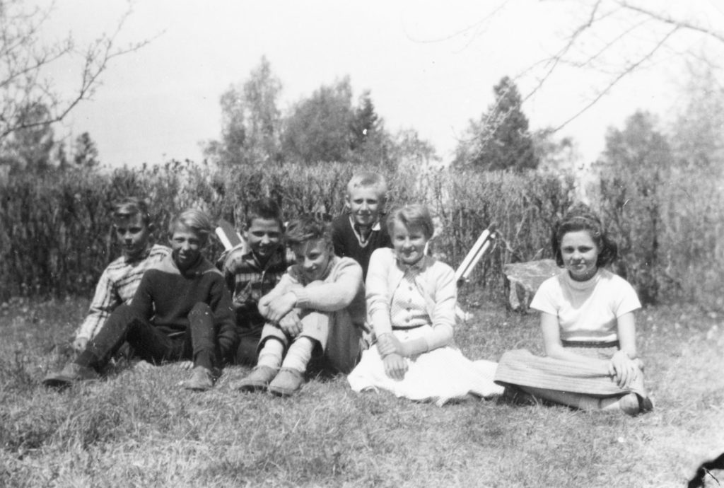 093. 6:e klass 1958. Ur familjen Börjemalms arkiv.
© familjen Börjemalm.