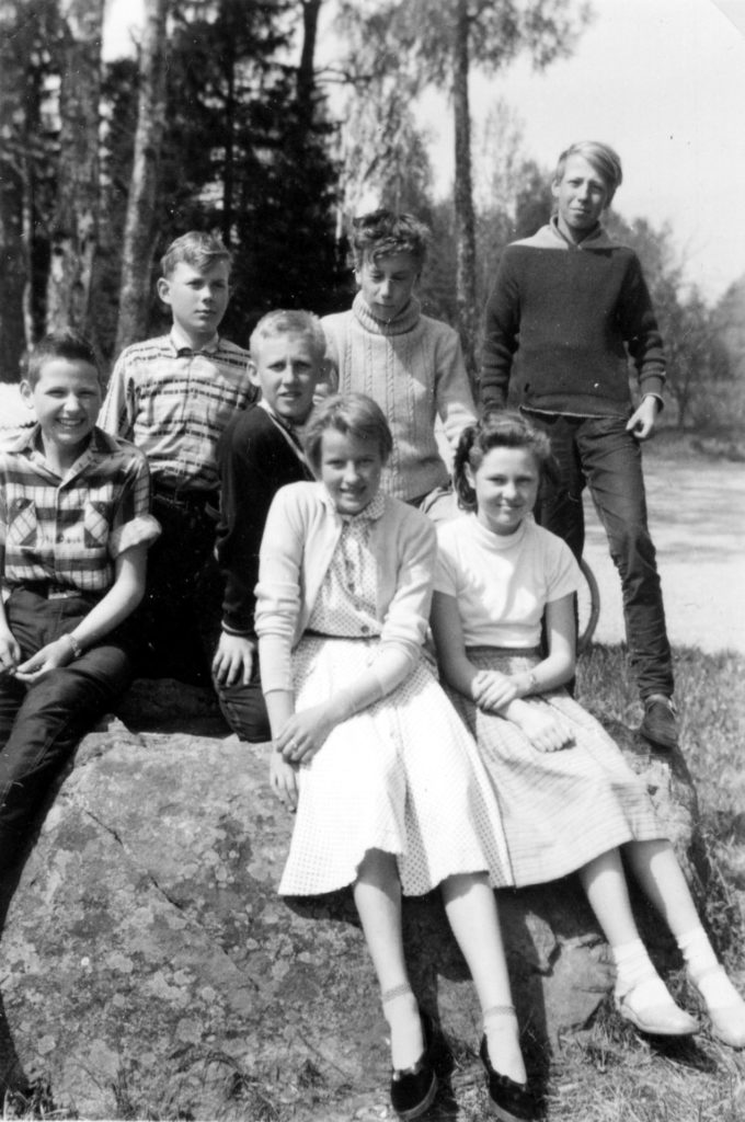 094. 6:e klass 1958. Ur familjen Börjemalms arkiv.
© familjen Börjemalm.
