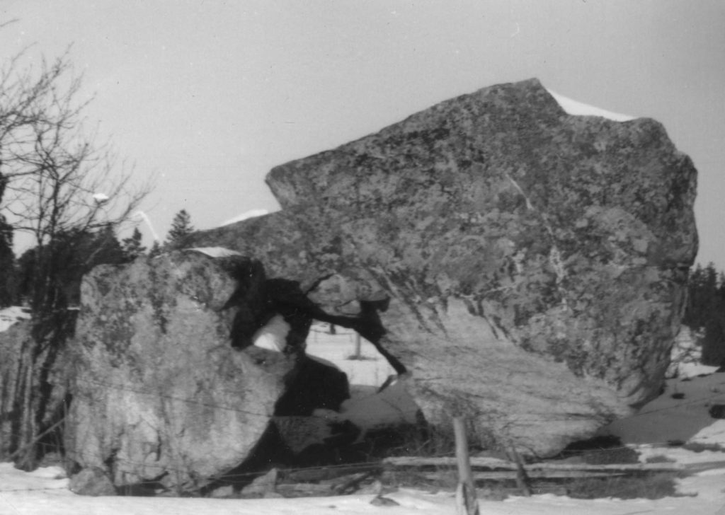 108. Markdals Kyrka. 1960. Ur familjen Börjemalms arkiv.
© familjen Börjemalm.