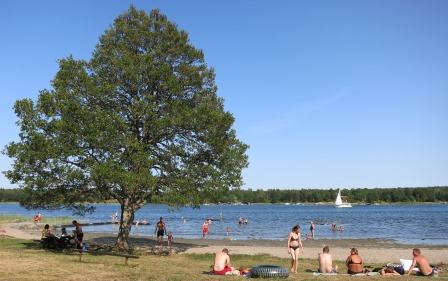 Hammarskogens badplats, 1980-tal