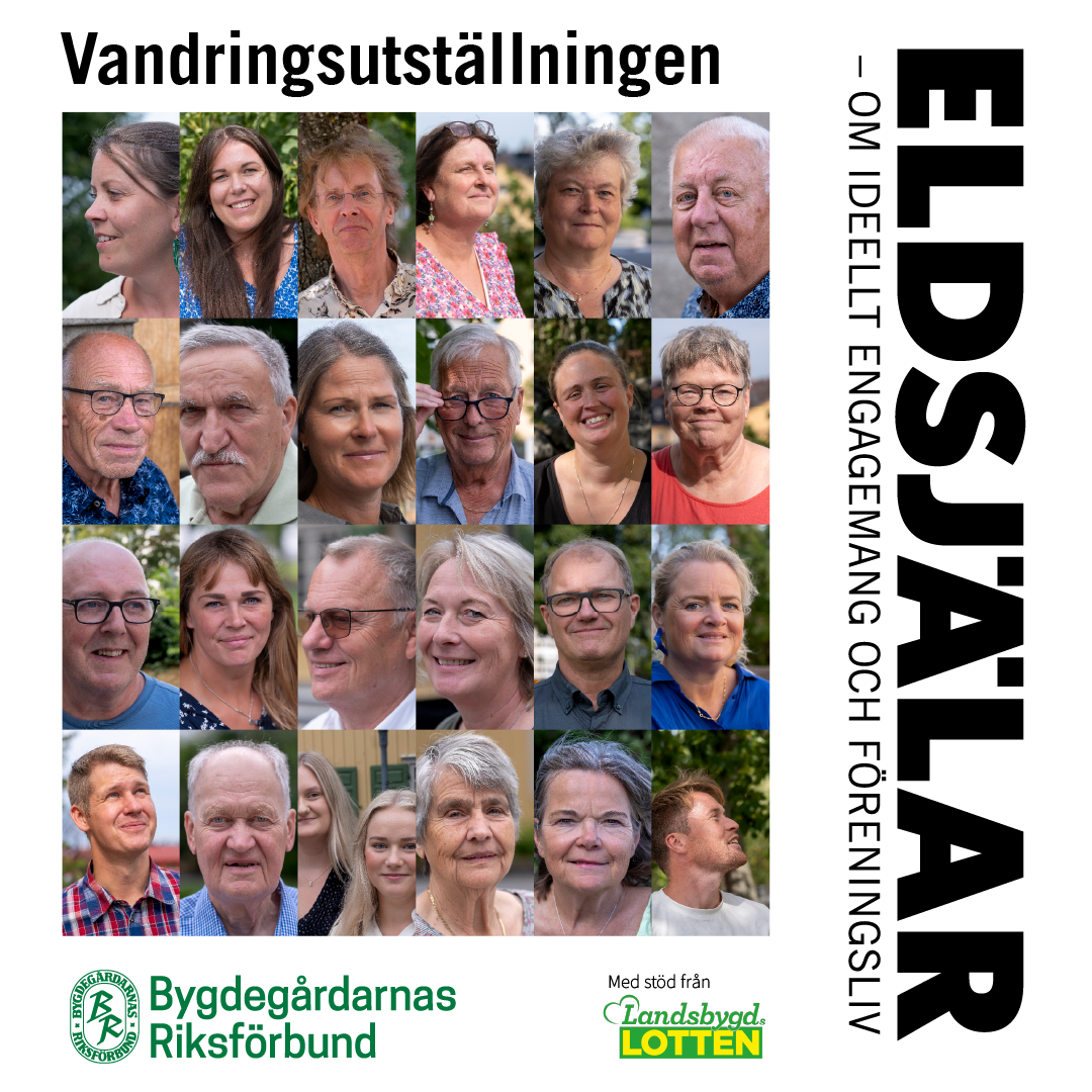 Utställning Eldsjälar - om ideellt engagemang och föreningsliv